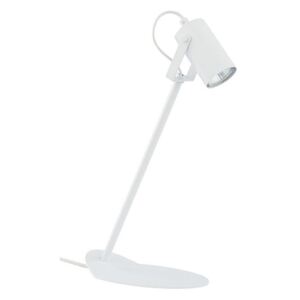 TK Lighting 5070 REDO WHITE - Bílá stolní lampa s bodovým světlem 1 x GU10, výška 43cm