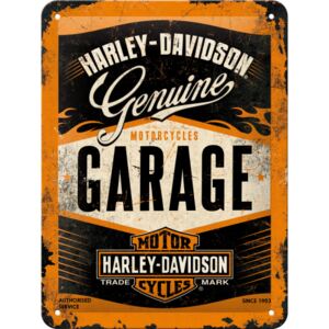 Nostalgic Art Plechová cedule: Harley-Davidson (Garage) - 20x15 cm