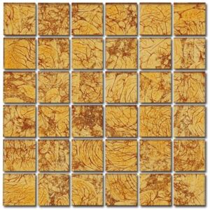 Levior Maxwhite ASB100 Mozaika skleněná oranžová 29,7x29,7cm