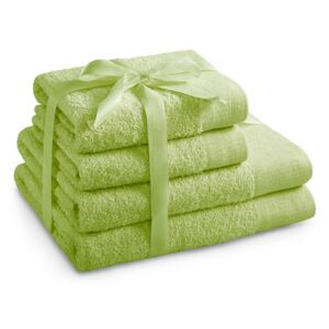 Sada ručníků Amari limetková zelená 140 cm