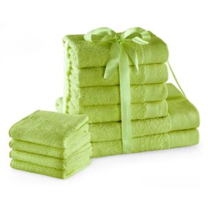 Sada ručníků Amari Family limetková zelená 140 cm