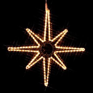 Světelná LED hvězda Signe pro interiér a exteriér
