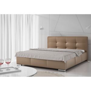 Čalouněná postel LAZIO + matrace COMFORT, 160x200, madryt 128