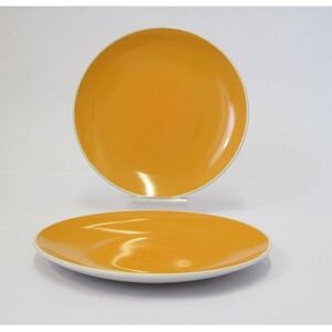 Domestic TWO TONE talíř plochý 24 cm oranžový 683177