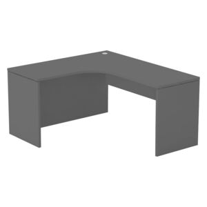Rohový stůl REA Play - graphite - levý
