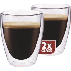 Maxxo „Coffee" 2dílná sada termo sklenic, 235 ml