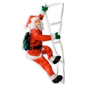 Tuin M02060 Vánoční dekorace - Santa Claus na žebříku - 240 cm