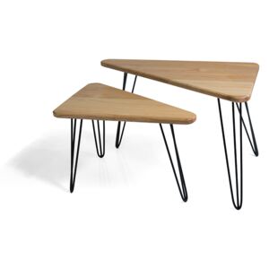 Kolekce dřevěných stolků TRIPLE M + L