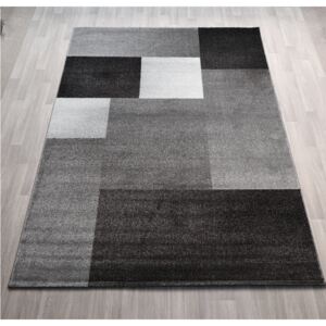 AYYLDIZ Kusový šedý koberec Lucca 1810/Black Rozměry: 200 x 290