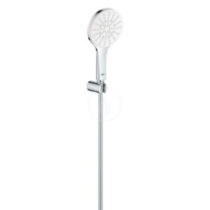 GROHE - Rainshower SmartActive Sada sprchové hlavice 130 9,5 l/min, 3 proudy, držáku a hadice, měsíční bílá 26581LS0