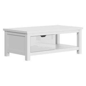Konferenční stolek ARTEK AR90 bílý lesk/ bílý Tempo Kondela