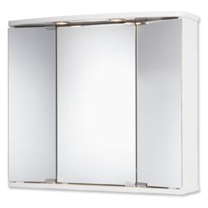Jokey FUNA LED Zrcadlová skříňka - bílá - š. 68 cm, v. 60 cm, hl. 22 cm 111913320-0110