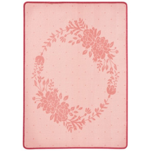Hans Home | Kusový koberec Luna 102654 Rosa 100x140 cm, růžová
