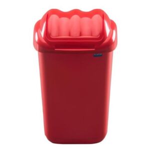 Plafor Odpadkový koš plastový 30 l - červený