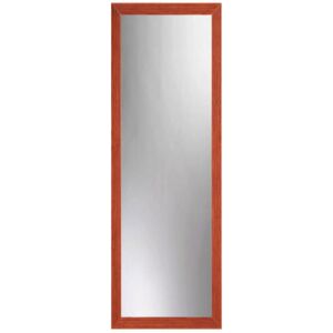 Amirro Zrcadlo MERKUR 4H - 39 x 115 cm v dřevěném rámu - hnědý odstín 220-086