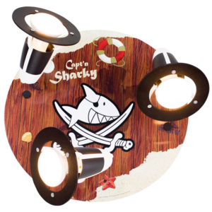 Dětské nástěnné svítidlo Elobra Capt'n Sharky Rondell 130865