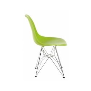 Židle DSR, světle zelená (Chrom)