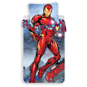 Povlečení Iron-man 140x200, 70x90 cm
