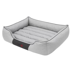 HobbyDog Pelíšek pro psa Comfort ekolen - světle šedý VELIKOST: 65x50 cm (45x30 cm)
