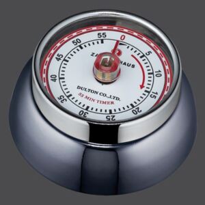 Kuchyňská magnetická minutka Speed Retro charcoal - Zassenhaus
