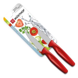 Sada nožů na zeleninu 8 cm, 2ks červená - Wüsthof Dreizack Solingen