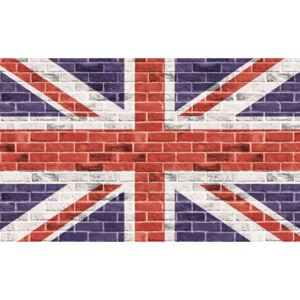 Postershop Fototapeta: Britská Vlajka (Union Jack) - 184x254 cm