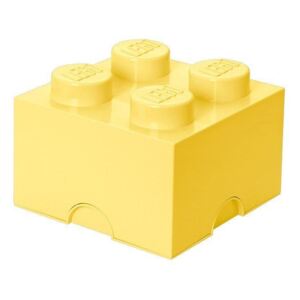Úložný box Lego Storage Box 4 | světle žlutá