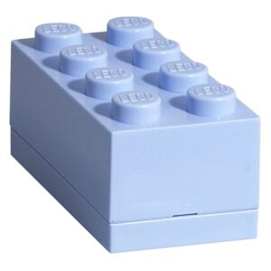 Dóza na mále občerstvení Lego Storage Mini Box 8 | světle modrá