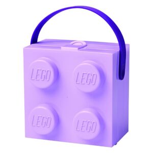 Svačinový box Lego Box with handle | fialová