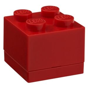 Dóza na mále občerstvení Lego Storage Mini Box 4 | červená