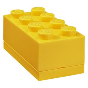 Dóza na mále občerstvení Lego Storage Mini Box 8 | žlutá