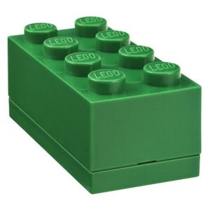 Dóza na mále občerstvení Lego Storage Mini Box 8 | tmavě zelená