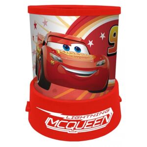Eli • Dětská noční / usínací lampička s projekcí Auta - Cars - Blesk McQueen