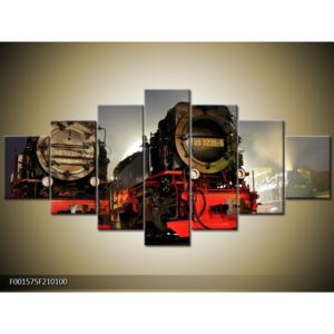 Obraz historické lokomotivy (F001575F210100)