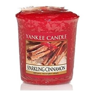 Vonná votivní svíčka Yankee Candle Sparkling Cinnamon 49g/15hod