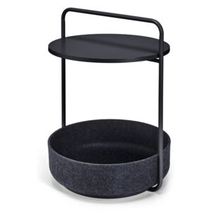 Odkládací stolek MiaCara Tavolino černý