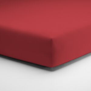 Select Prostěradlo 140x200cm Barva: Tmavě červená