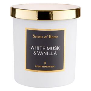 Butlers SCENTS OF HOME Vonná svíčka bílé pižmo a vanilka