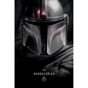 Plakát, Obraz - Star Wars: The Mandalorian - Dark, (61 x 91,5 cm)