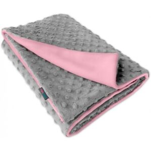Ivemababy deka Minky/Fleece růžová