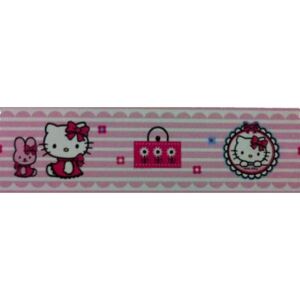 DECOFUN Samolepící bordura Hello Kitty D42260 5m x 15,9 cm