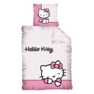 Detexpol Dětské povlečení Hello Kitty bavlna 140/200, 70/90 cm