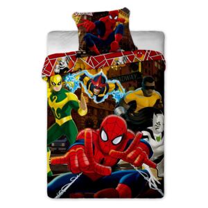 Jerry Fabrics Povlečení Spiderman Hero bavlna 140x200, 70x90 cm