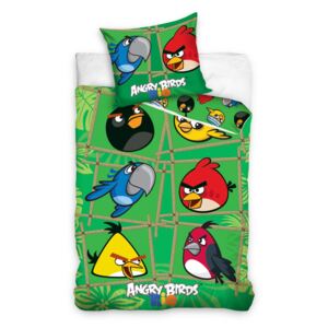 Carbotex Povlečení Angry Birds Rio Bamboo bavlna 140/200, 70/80cm