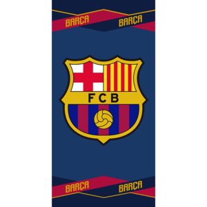 JERRY FABRICS Osuška FC Barcelona Bavlna Froté 70/140 cm