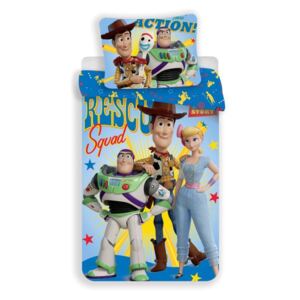 JERRY FABRICS Povlečení Toy Story 4 Bavlna 140/200, 70/90 cm