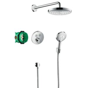 Hansgrohe Raindance Select E - Designová sprchová souprava ShowerSelect, chrom 27297000