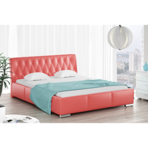 Čalouněná postel NYSA + matrace DE LUX, 140x200, madryt 160