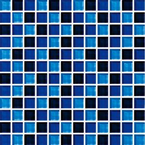 Maxwhite ASHS211 Mozaika skleněná, modrá 29,7 x 29,7 cm