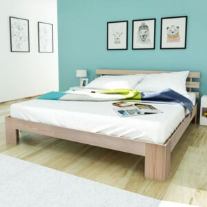 Rám postele masivní borové dřevo 180 x 200 cm